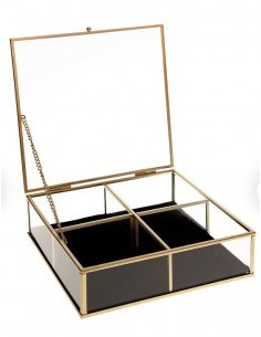 PORTAGIOIE 157218 FERRO/VELLUTO 20X20CM su TreG Ingrosso