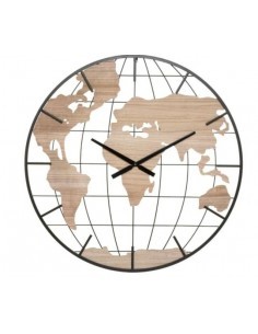 OROLOGIO 182016 MONDO 90CM METALLO/MDF su TreG Ingrosso