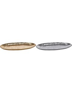 VASSOIO 75007 OVALE METALLO 41X22CM su TreG Ingrosso