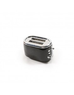 TOSTAPANE 10493 RETRO 650W NERO su TreG Ingrosso