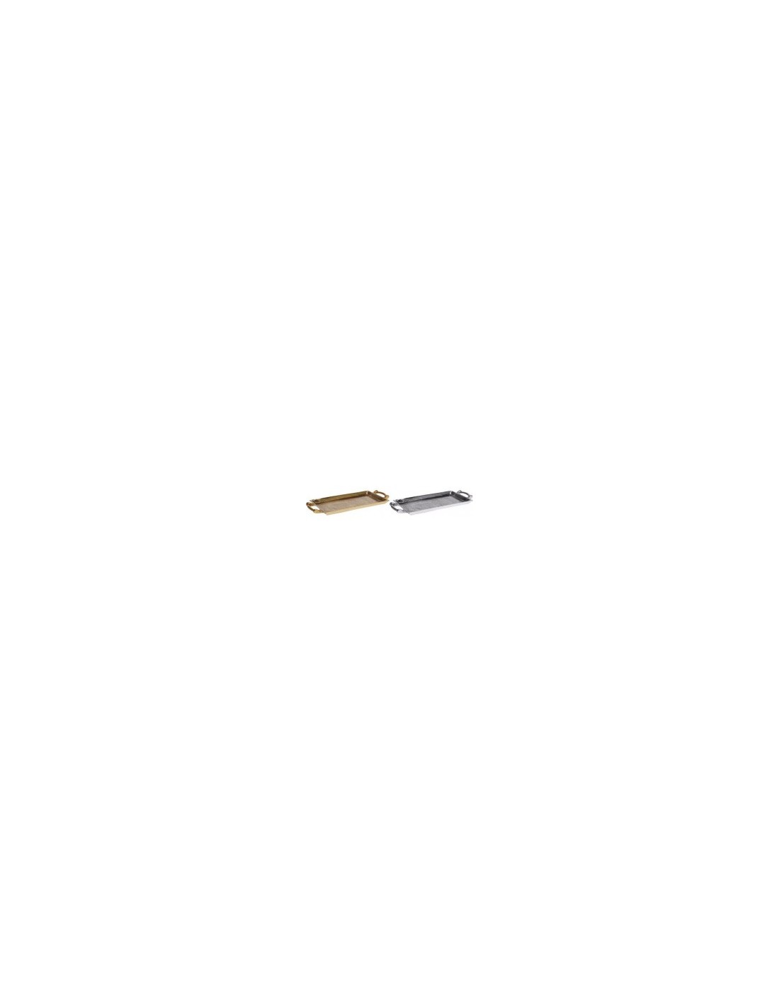 VASSOIO 75012 METALLO 45X20CM COLORI ASSORTITI su TreG Ingrosso