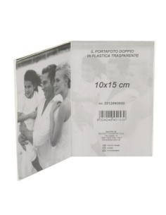 PORTAFOTO 331284 PLASTICA EASY DOPPIO su TreG Ingrosso