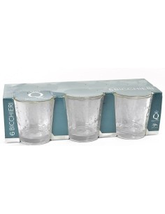 CONF 6 BICCHIERI 23700 VETRO BUBBLE 26,5CL su TreG Ingrosso