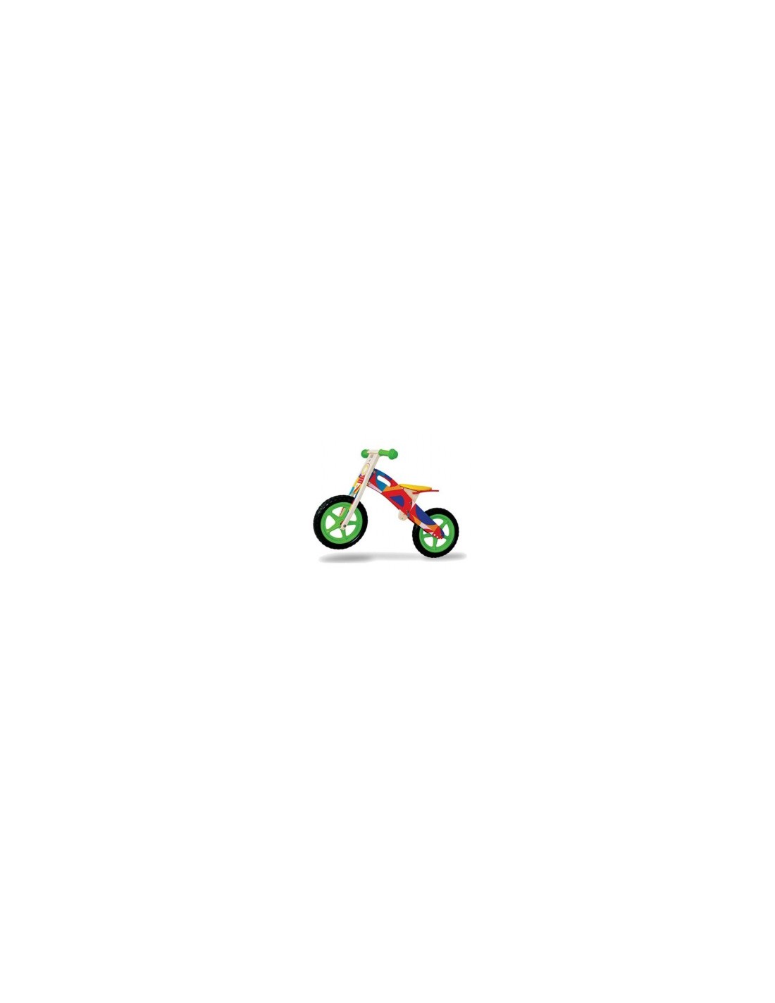 FATTO DI LEGNO 40594 BICICLETTA CAVALCABILE 83X36X57CM su TreG Ingr...
