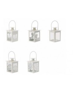 LANTERNA 75373 FERRO 7,5X7,5X12CM su TreG Ingrosso