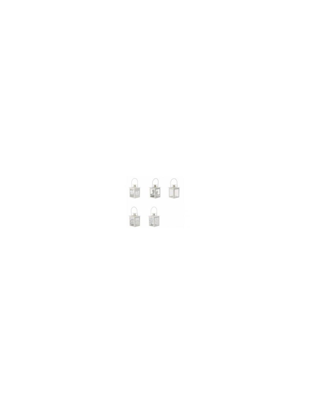 LANTERNA 75373 FERRO 7,5X7,5X12CM su TreG Ingrosso