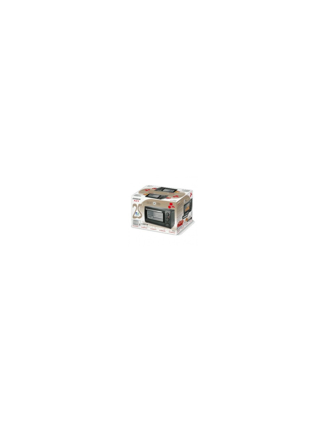 X25 FORNO ELETTRICO 25LT 1300W VENTILATO/STATICO JOHNSON su TreG In...
