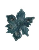 FIORE TESSUTO BLU 24X27CM su TreG Ingrosso