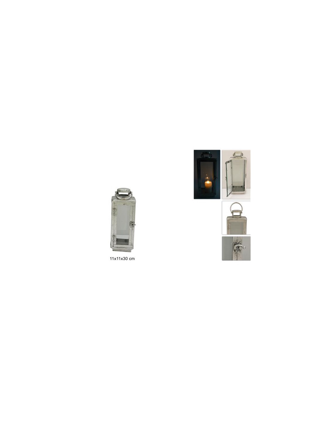 LANTERNA 53893/4 1 MIS ANTICHIZZATO