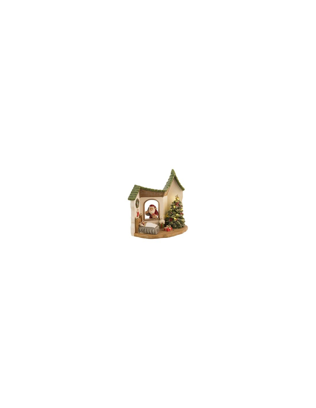 CASETTA GRETEL PINO CON LUCE LED su TreG Ingrosso