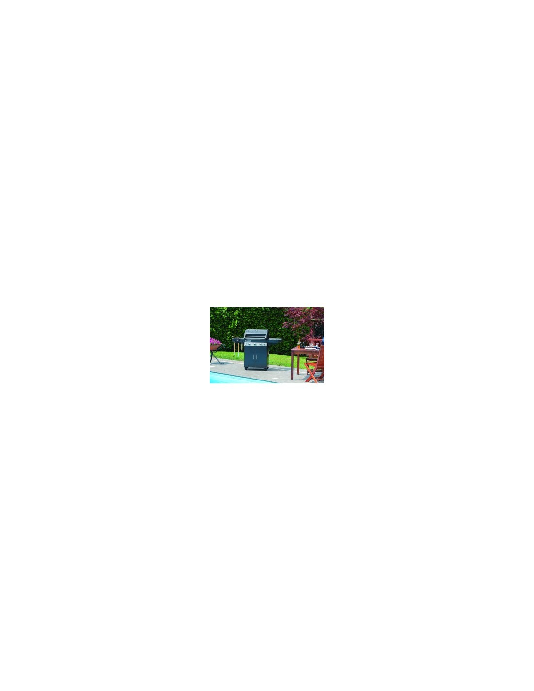 BARBECUE 2000033886 3SERIES LS PLUS DUALGAS su TreG Ingrosso