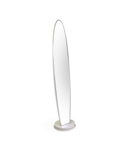 SPECCHIO DA TERRA 331544 LEGNO 29X168CM BIANCO