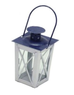 LANTERNA 371921 1 MIS MET BIANCO/BLU