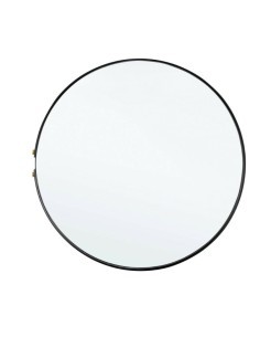 SPECCHIO 0242635 ZEINA D66CM ACCIAIO/VETRO