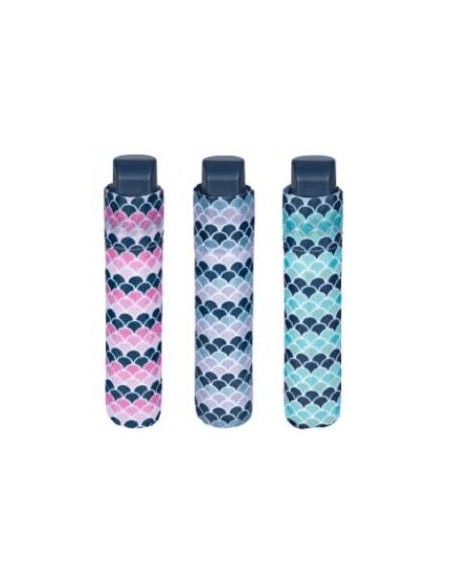 OMBRELLO MINI DONNA 54 CM GEOMETRICO