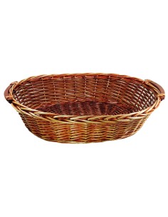 CESTO VIMINI OVALE GRANDE CON MANICO 1127