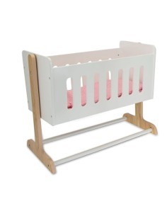 FATTO DI LEGNO 40667 CULLA CON GIOSTRINA 85X30X61,5CM