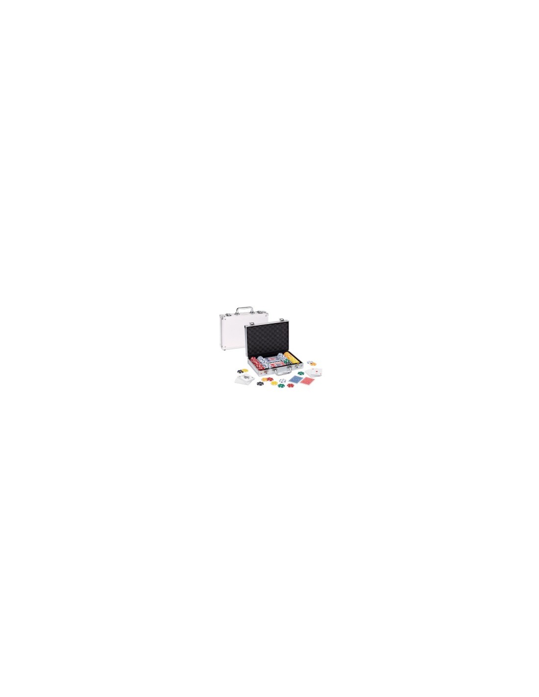 VALIGETTA ALLUMINIO 003481 CON 200 FICHES