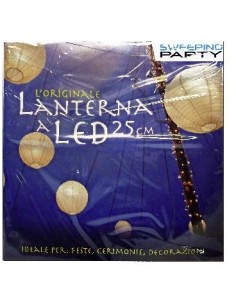 LANTERNA 1283 DECORATIVA C/LED 25CM