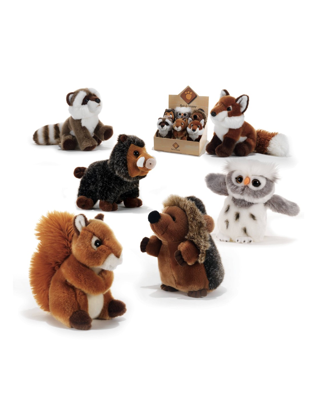 PELUCHE 15814 NUOVA FORESTA ASS