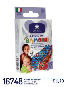 CONF 25 CEROTTI 16748 PER BAMBINI