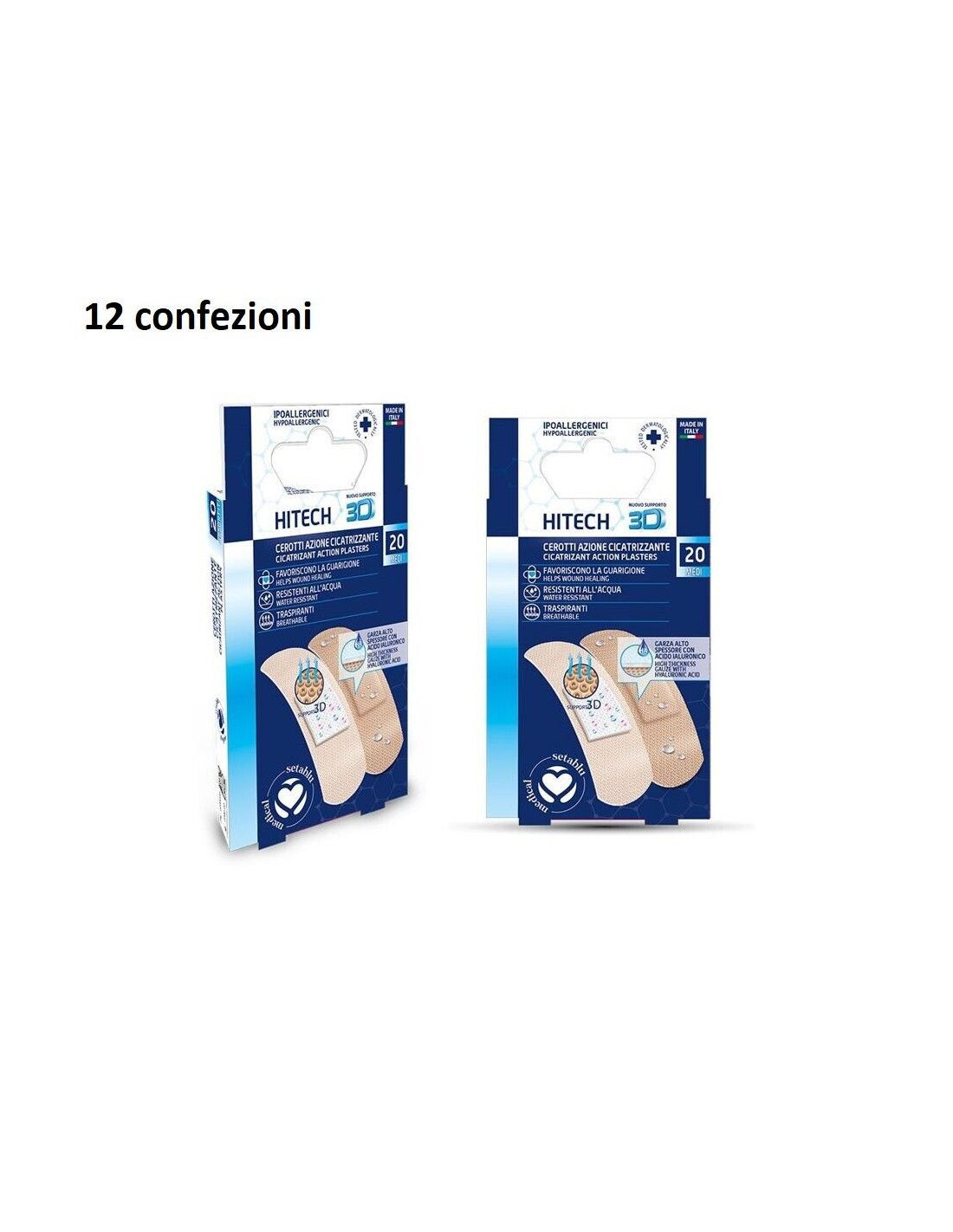 CONF 20 CEROTTI ACIDO IALURONICO MEDI