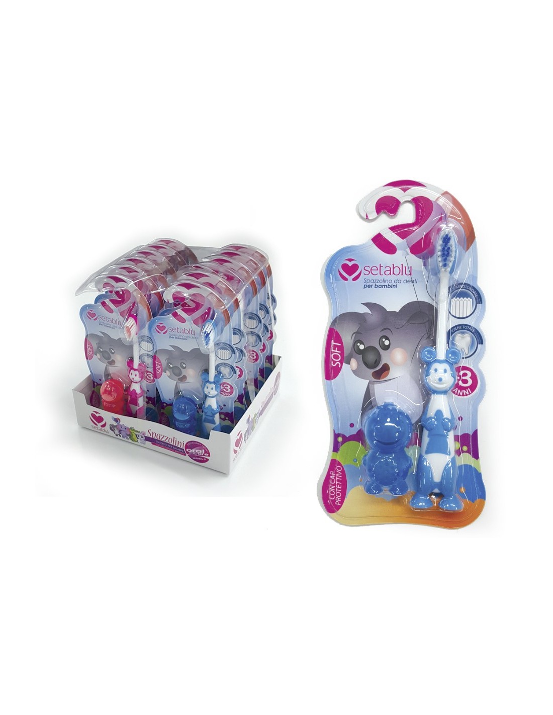 SETABLU 57641 SPAZZOLINO KOALA BABY