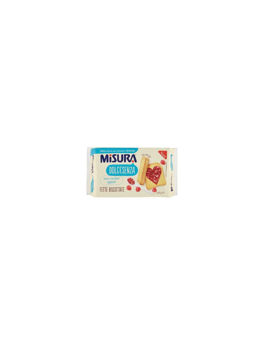 MISURA DOLCESEN.FETTE BISCOTT.320GR