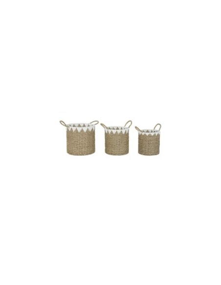 CESTA DC209690 1 MIS FIBRA 27X27X38CM CON MANICI