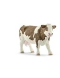 MODELLINO 13801 MUCCA PEZZATA ROSSA