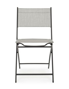 SEDIA PIEGHEVOLE MARTINEZ GRIGIO CHIARO 0802774 BIZZOTTO su TreG In...