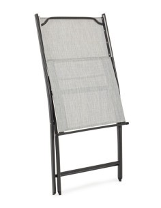 SEDIA PIEGHEVOLE MARTINEZ GRIGIO CHIARO 0802774 BIZZOTTO su TreG In...