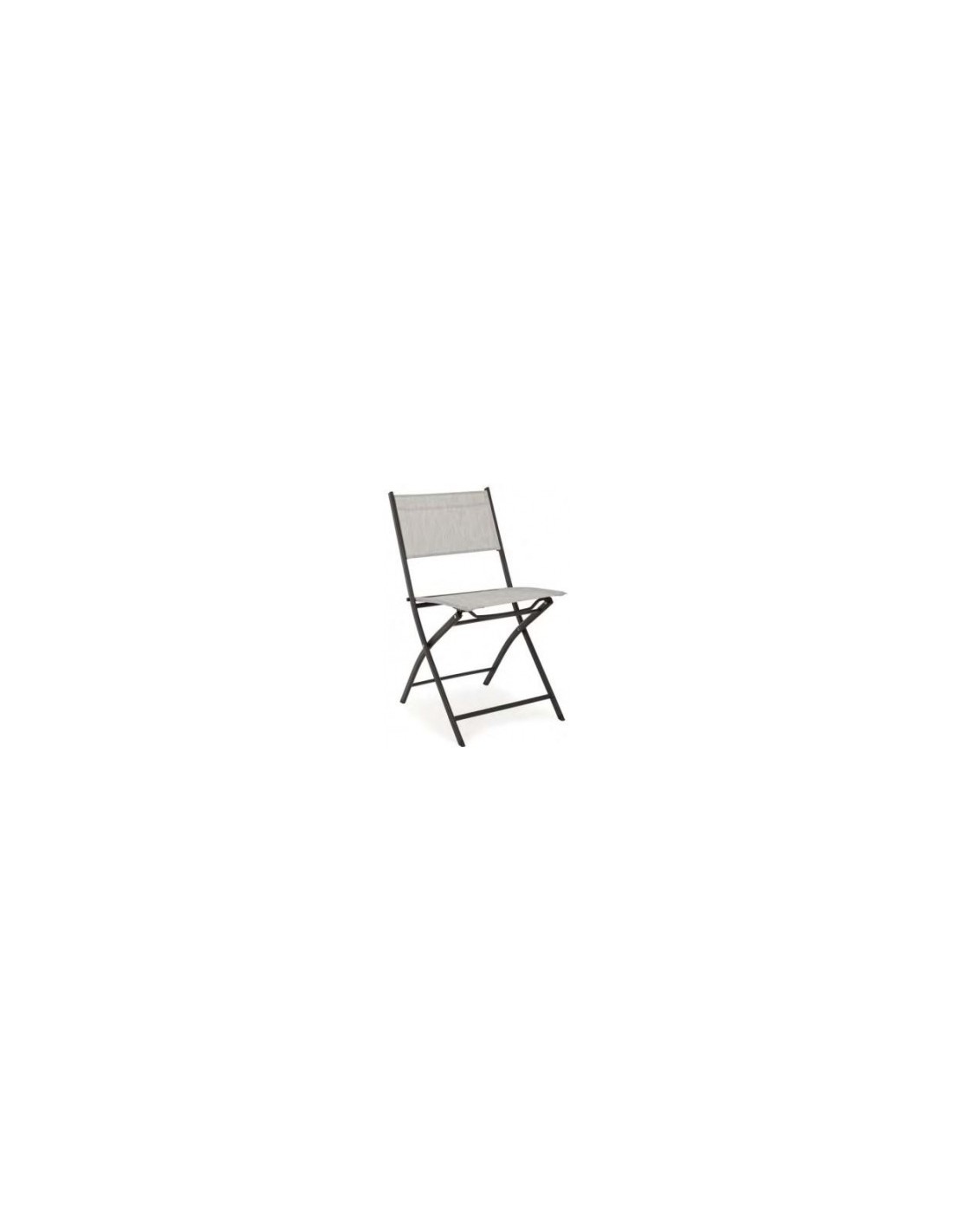 SEDIA PIEGHEVOLE MARTINEZ GRIGIO CHIARO 0802774 BIZZOTTO su TreG In...