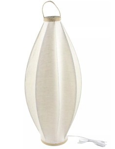 LAMPADA DA TERRA LA210023 LINO/CORDA 40X40X100CM