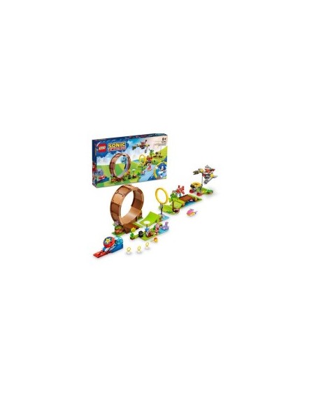 SONIC SFIDA DEL GIRO DELLA MORTE NELLA GREEN HILL 76994