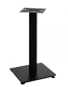 BASE TAVOLO METALLO NERO 40X40CM su TreG Ingrosso