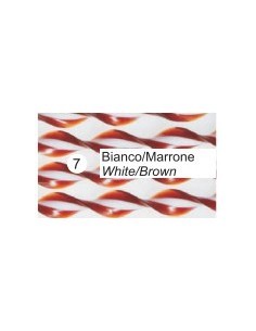 TENDA CAMELIA 125X230 BIA/MARRONE su TreG Ingrosso