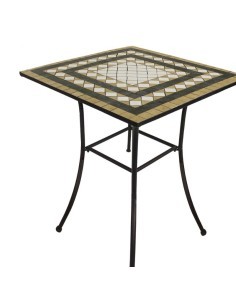 TAVOLO MOSAICO 760/38 80X80CM CLASSIC DESIGN su TreG Ingrosso