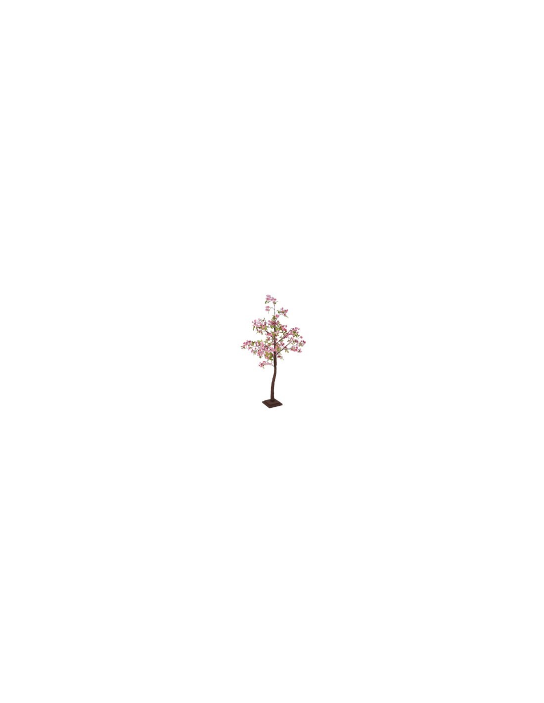 ALBERO 137086 PESCO ROSA 120CM PVC