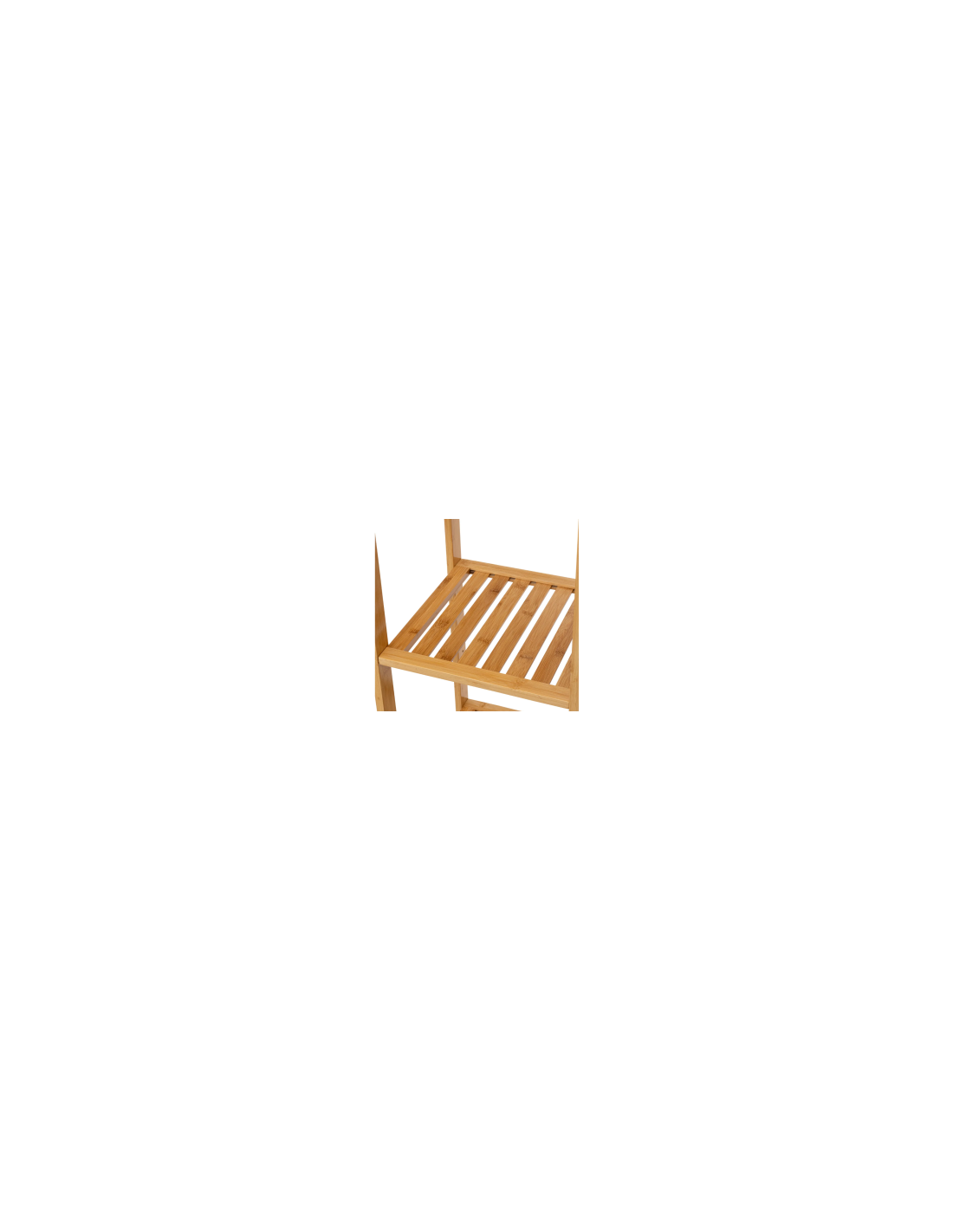 SCAFFALE BAMBOO C/SPECCHIO 35X35X168CM su TreG Ingrosso