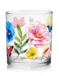 LINDA ISABEL BICCHIERE ACQUA SET 6 PZ su TreG Ingrosso