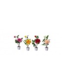 SET LATTIERA/ZUCCHERIERA 00685 CON VASSOIO COLORI ASSORTITI