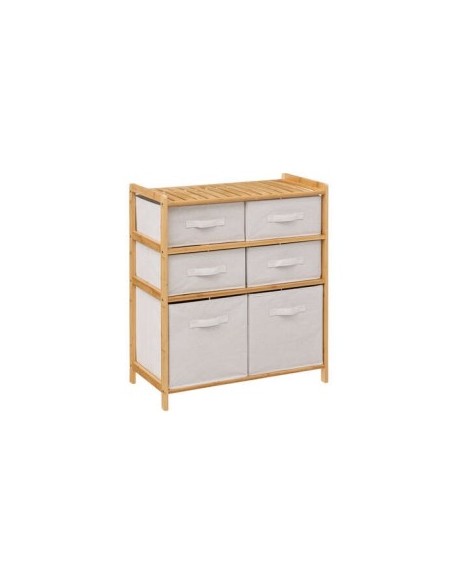 MOBILETTO 174905 BAMBOO 66X33X78CM 6CASSETTI