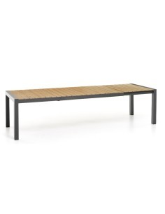 TAVOLO M0992-38 SANTORINI ANTRACITE 220/292X100CM ALLUNGABILE su Tr...