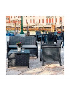 SALOTTO VENEZIA 2 ANTRACITE su TreG Ingrosso