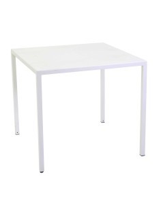 TAVOLO NEW ELMA 90X90 BIANCO AUTOLIVELLANTE