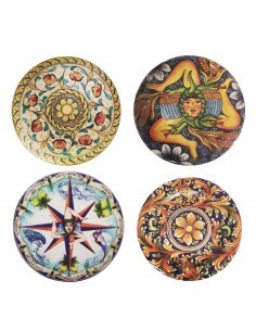 SICILIA 1247006 MAGNETE TONDO ASSORTITO su TreG Ingrosso