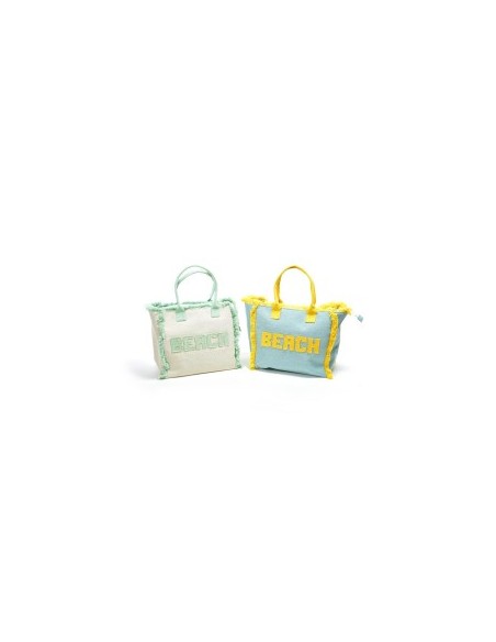 BORSA 08738 TESSUTO 36X31X20CM ASSORTITO