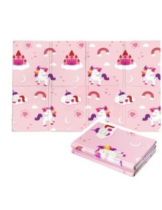TAPPETO 705000246 UNICORNI 120X90CM PIEGHEVOLE