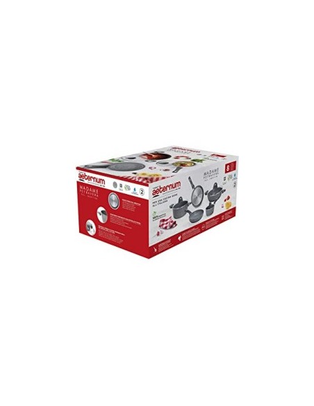 MADAME PETRA 3.0 BATTERIA 8 PZ INDUZIONE su TreG Ingrosso